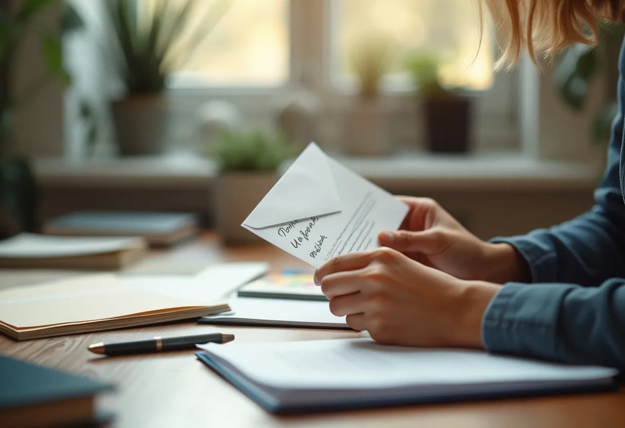 enveloppe  courrier